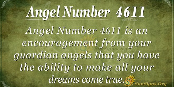 Angel number 4611