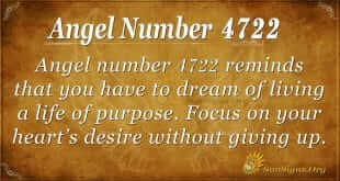 Angel number 4722