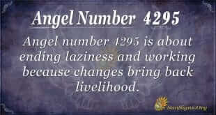 Angel number 4295