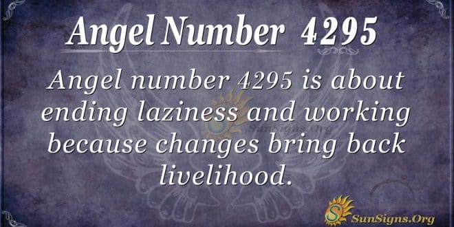 Angel number 4295