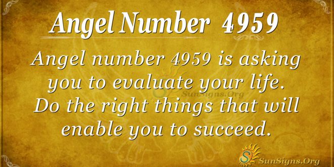 angel number 4959