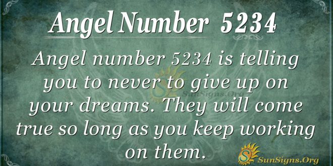 angel number 5234