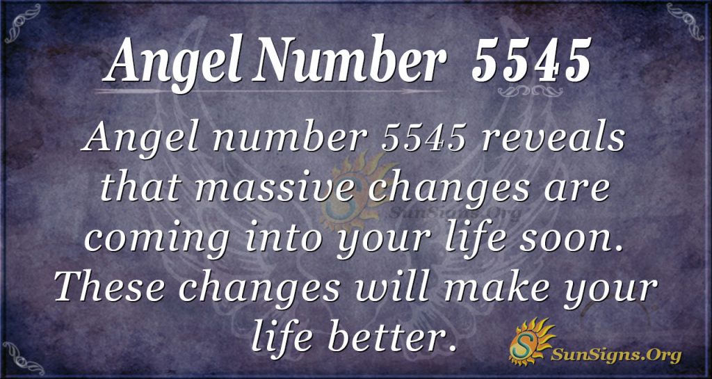 angel number 5545