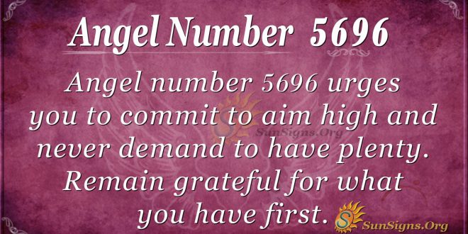 angel number 5696