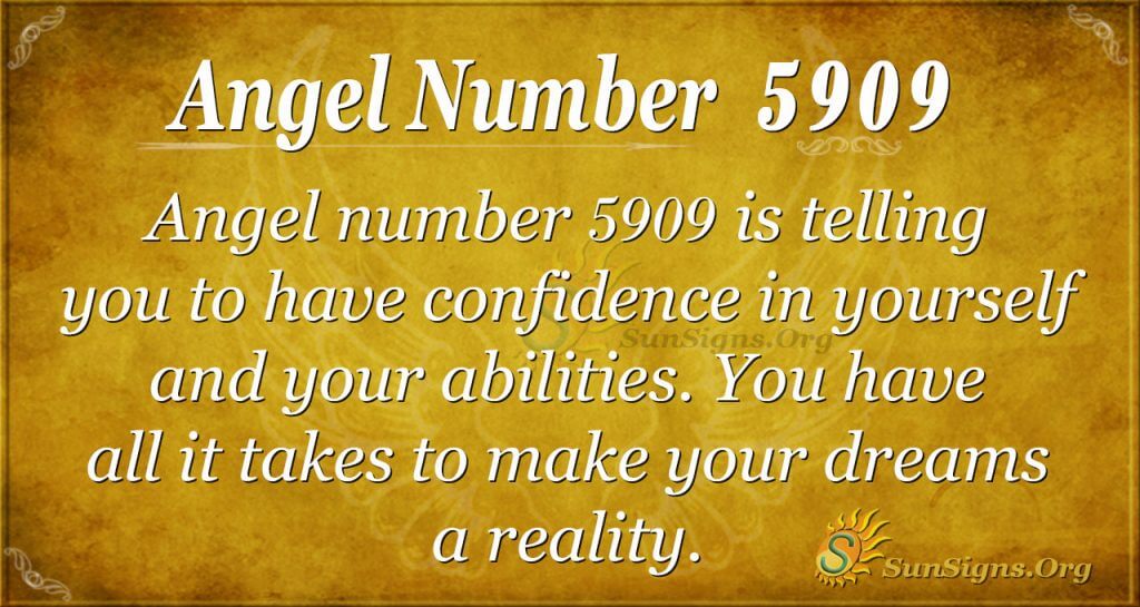 angel number 5909