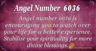 angel number 6036