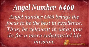 angel number 6460