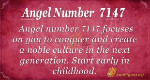 angel number 7147