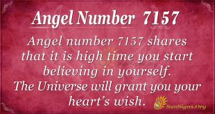 angel number 7157