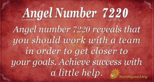 Angel number 7220