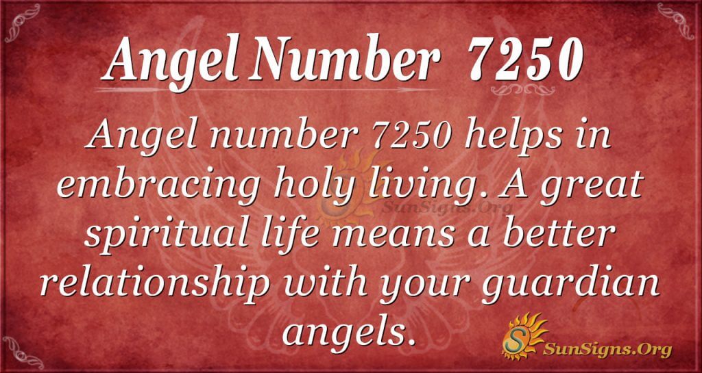 angel number 7250