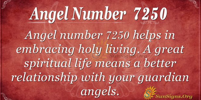 angel number 7250