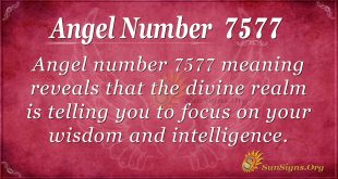 Angel number 7577