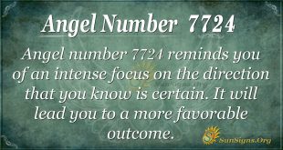 angel number 7724