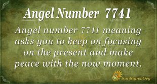 Angel number 7741