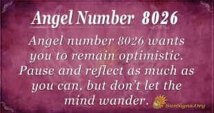 Angel number 8026