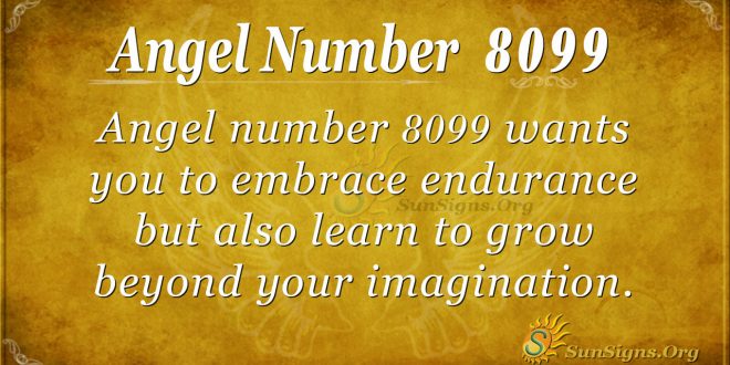 angel number 8099