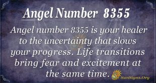 Angel number 8355