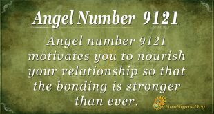 Angel number 9121