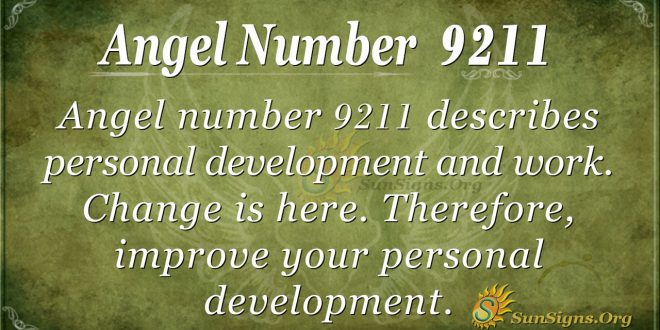 angel number 9211