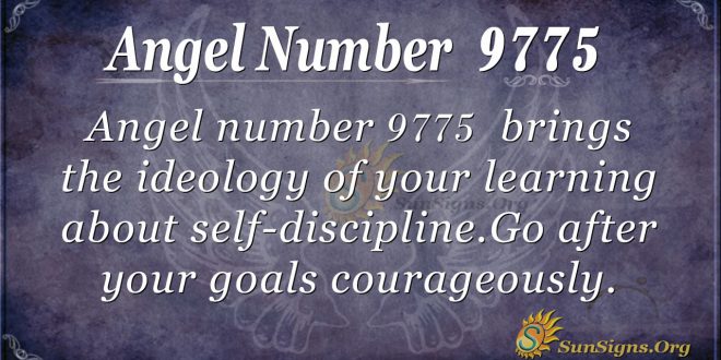 angel number 9775