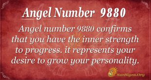 angel number 9880