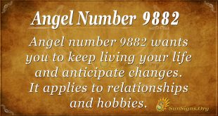 Angel number 9882