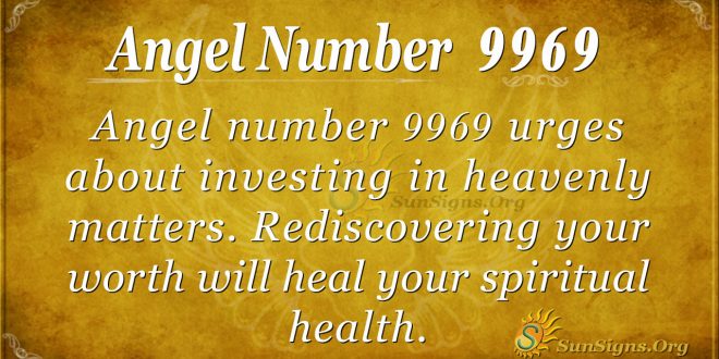 Angel number 9969