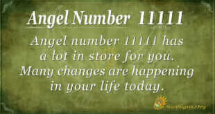 Angel number 11111