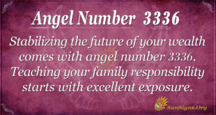 Angel number 3336