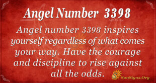 Angel Number 3398
