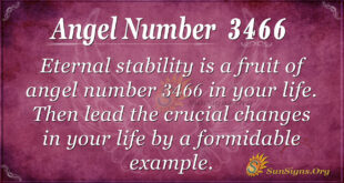 Angel number 3466