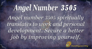 Angel Number 3505