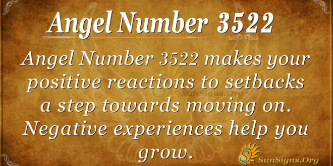 Angel number 3522