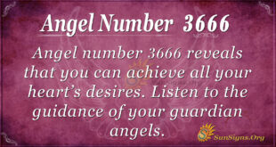 Angel number 3666