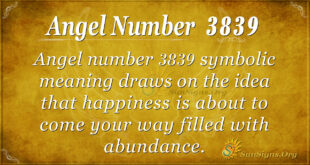 3839 angel number