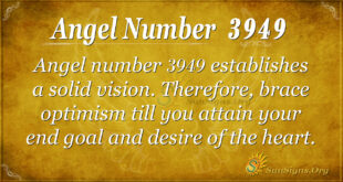 Angel number 3949