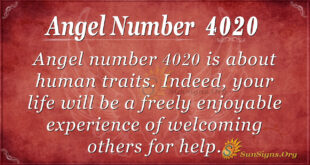 Angel number 4020