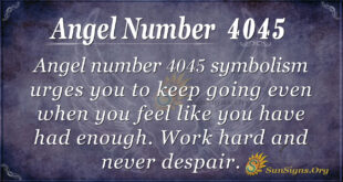 4045 angel number