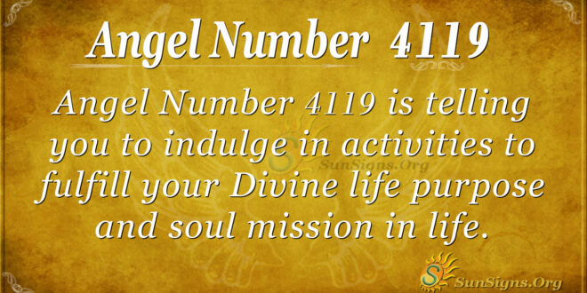 4119 angel number