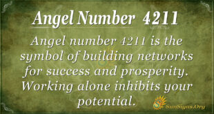 Angel number 4211