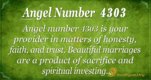 Angel number 4303