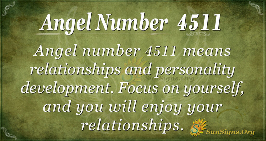Angel number 4511
