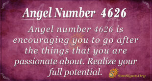Angel number 4626