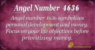 Angel number 4636