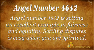 Angel number 4642