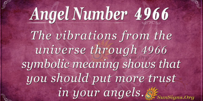 Angel number 4966