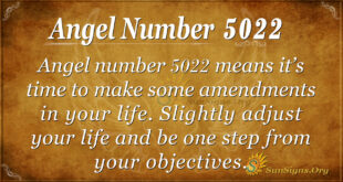 Angel number 5022