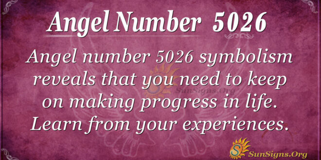 Angel number 5026