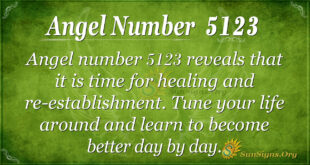 Angel number 5123